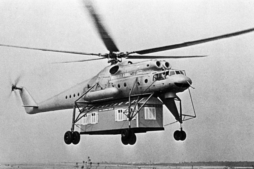 Вертолет кран ми-10