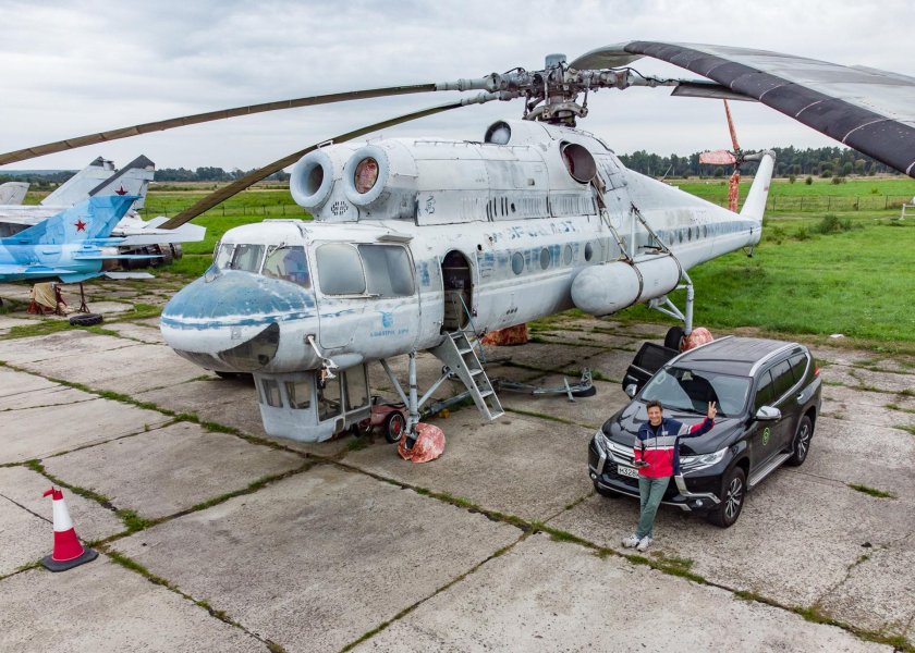 Вертолет кран ми-10