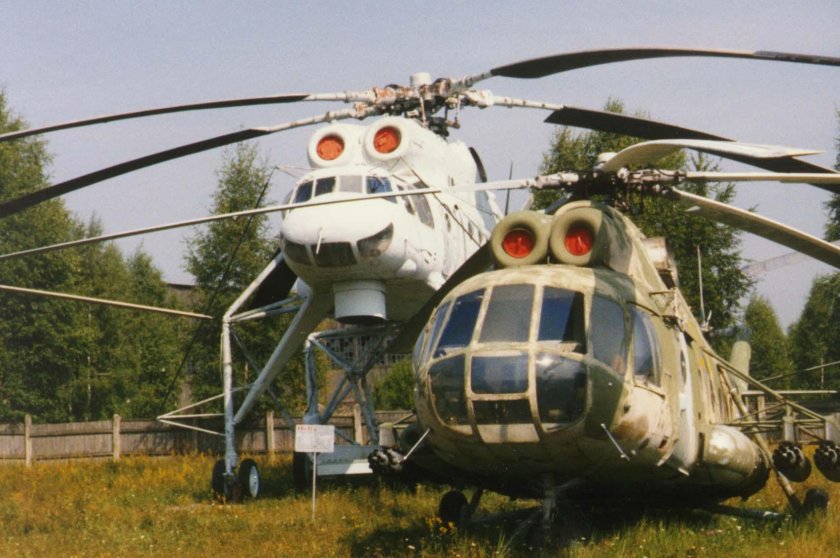 Вертолет кран ми-10