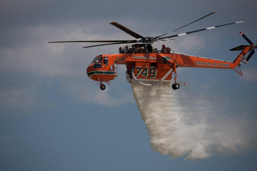 Вертолёт-кран Sikorsky s-64