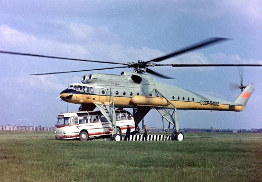 Грузовой вертолет ми 10