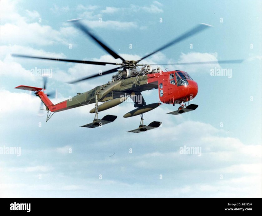 Вертолёт Sikorsky Ch-54 Tarhe