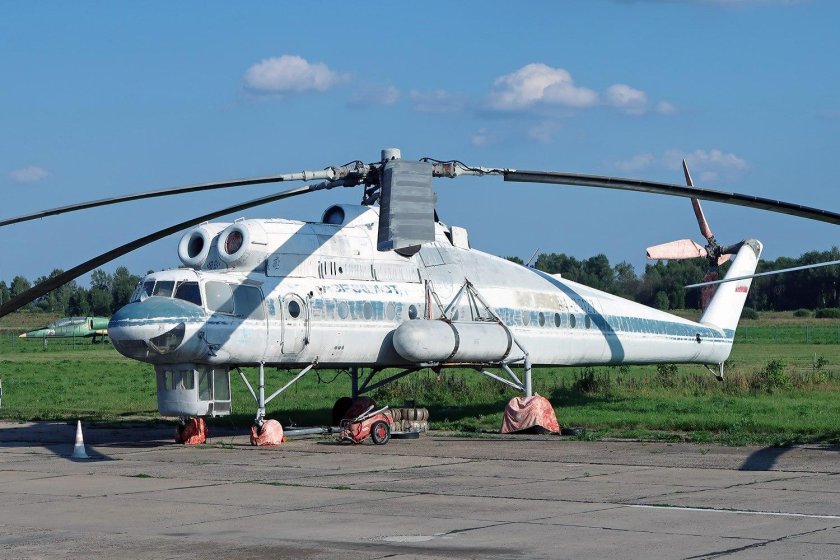 Вертолет кран ми 10