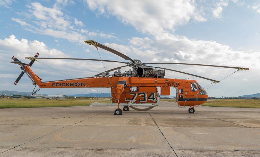 Вертолёт-кран Sikorsky s-64