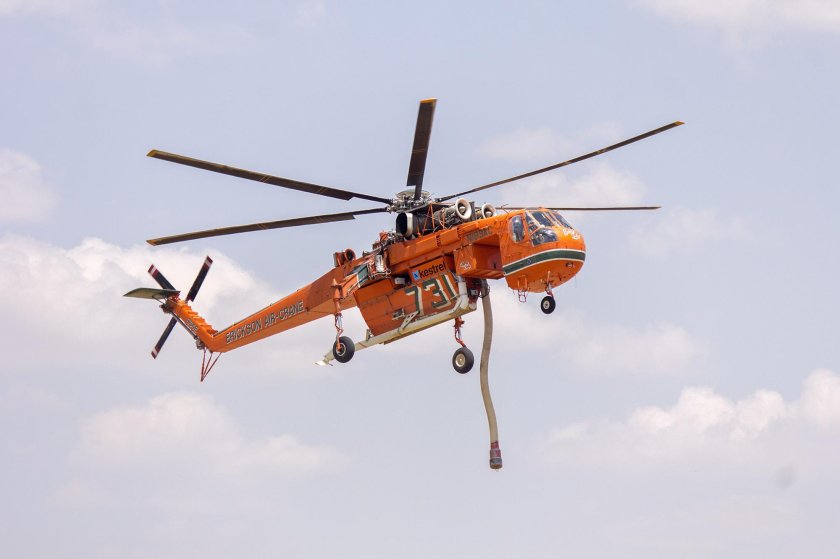 Вертолёт-кран Sikorsky s-64