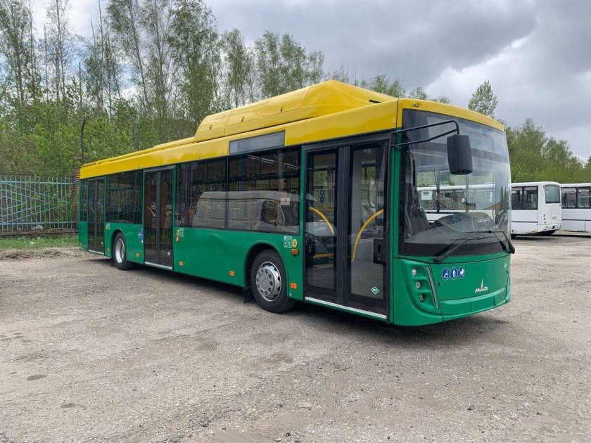 Новые автобусы маз