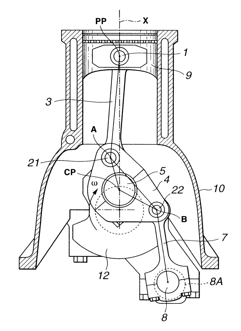 Двигатель Ниссан с изменяемой степенью сжатия