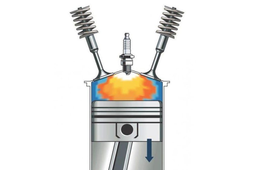 Поршень и свеча