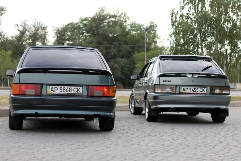 Лада 2114 зад