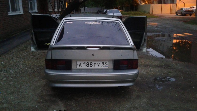 Тонированные задние фонари ВАЗ 2114