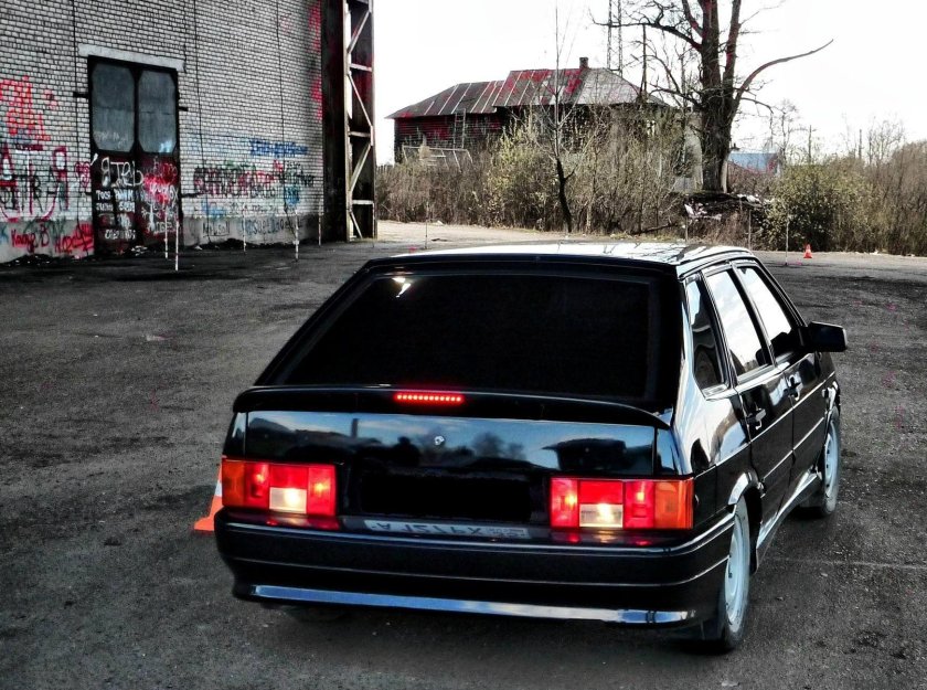 ВАЗ 2114 черная Сток