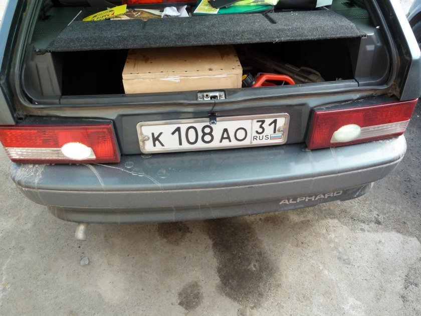 Камера заднего вида 2114
