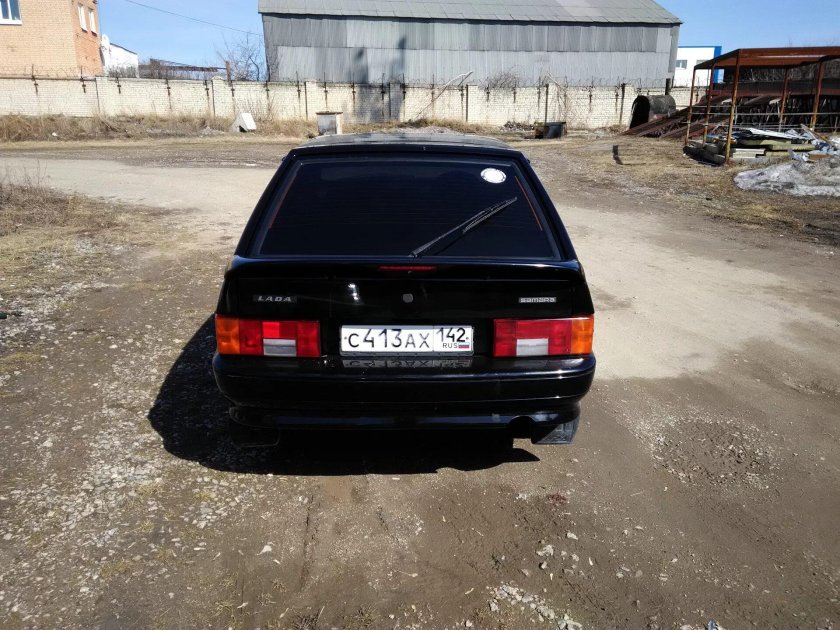 Лада 2114 сзади