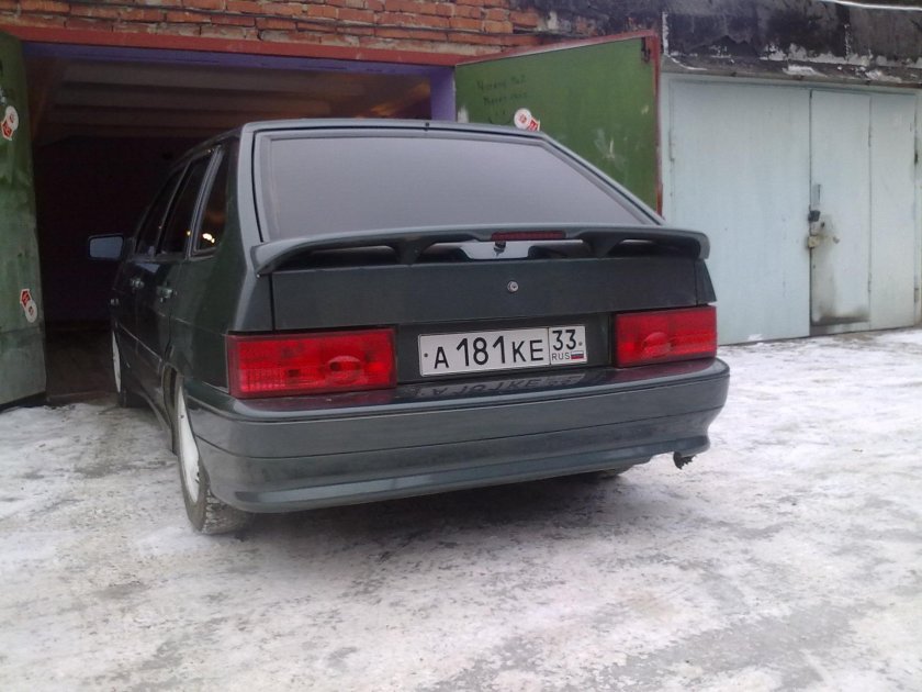 Задние фонари ВАЗ 2114 черные