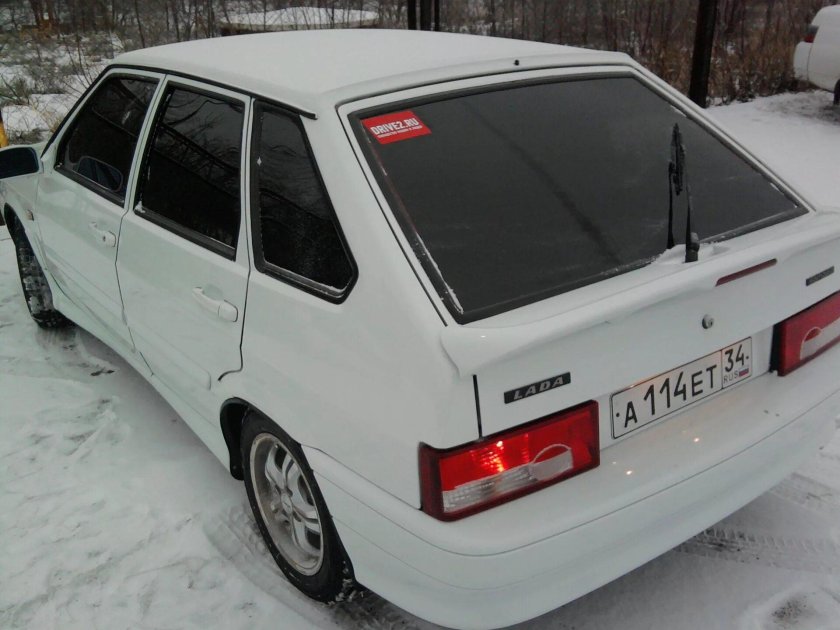 ВАЗ 2114 белая