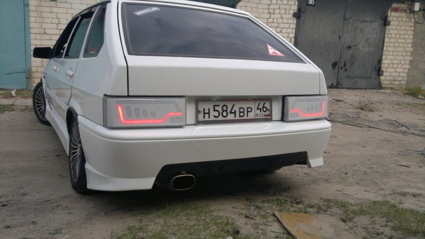 Бампер AVR на ВАЗ 2114