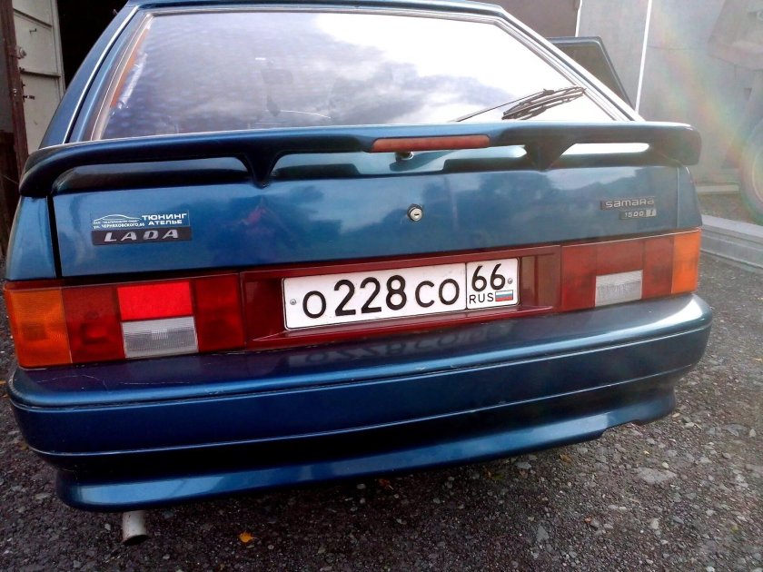 Катафот на ВАЗ 2114