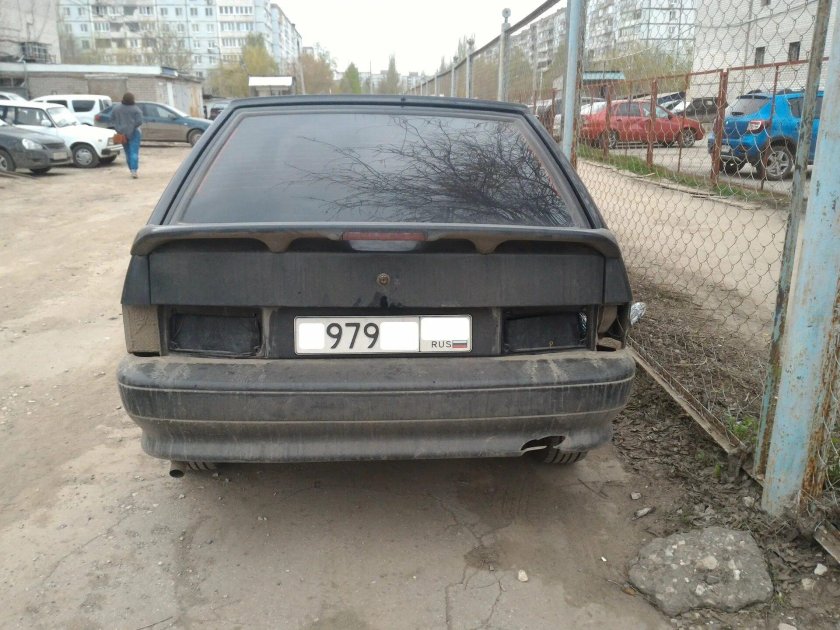 ВАЗ 2114 без задних фар