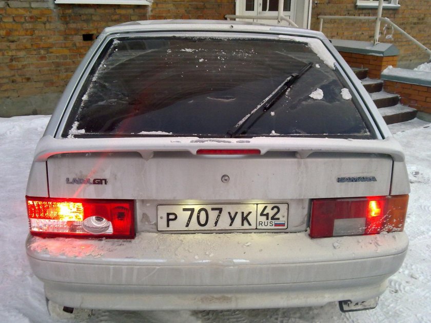 ВАЗ 2114 сзади