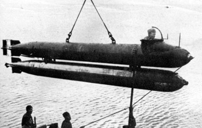 Кайтены японские подводные камикадзе