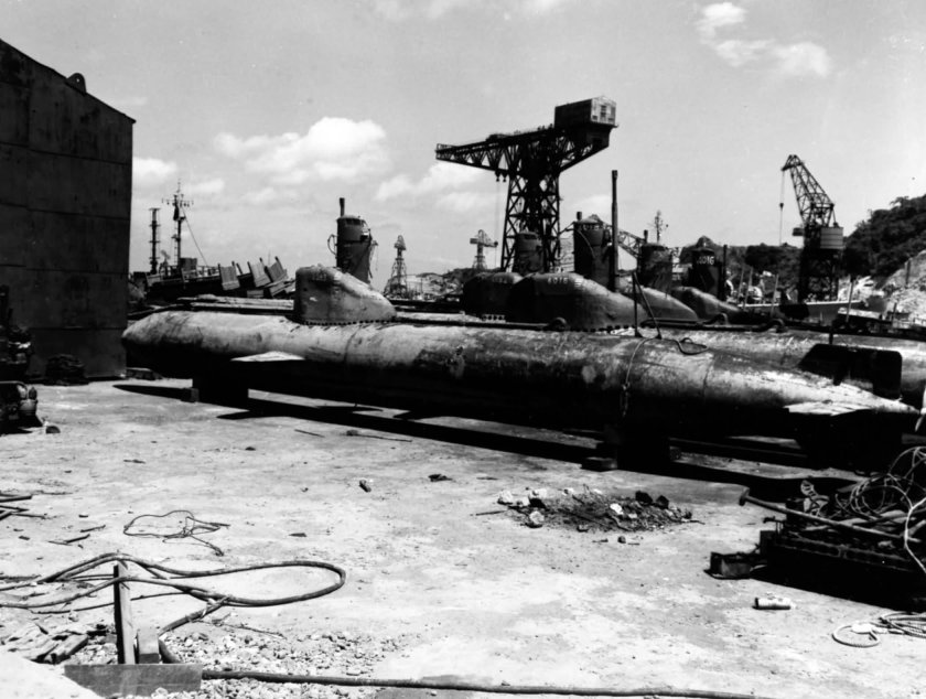 Old Submarine Base Japan