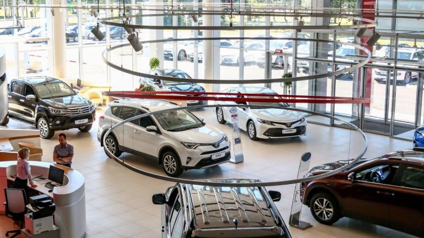 Шоу рум Тойота