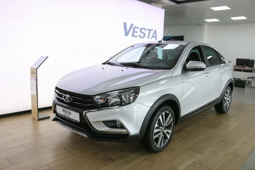 Лада Веста кросс седан 2021