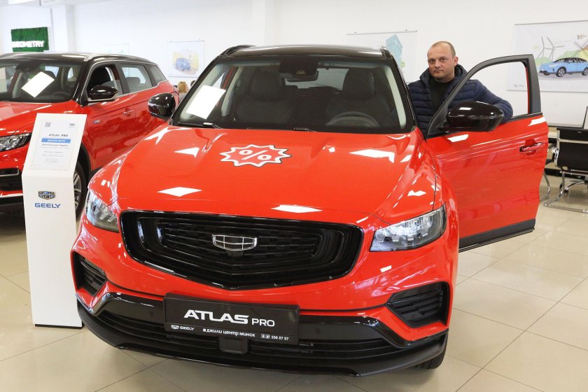 Джили в Минске автосалон цены