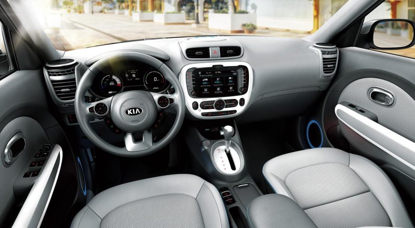 Киа соул электромобиль салон