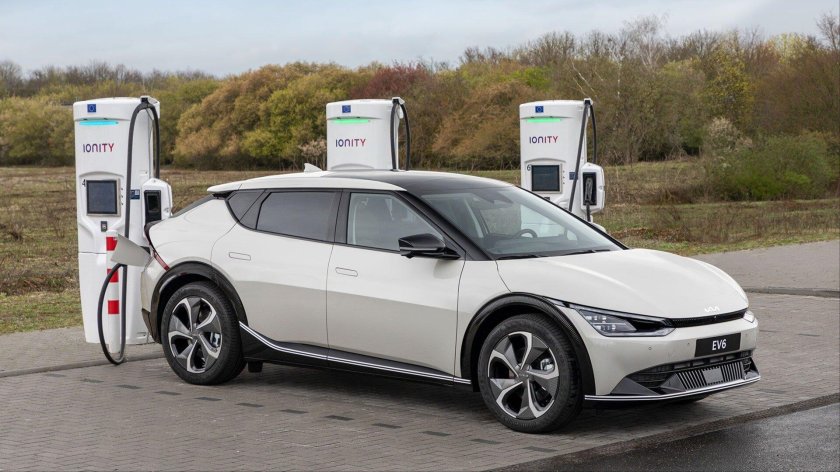 Kia электромобиль ev6