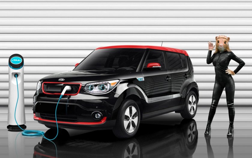 Kia Soul электромобиль