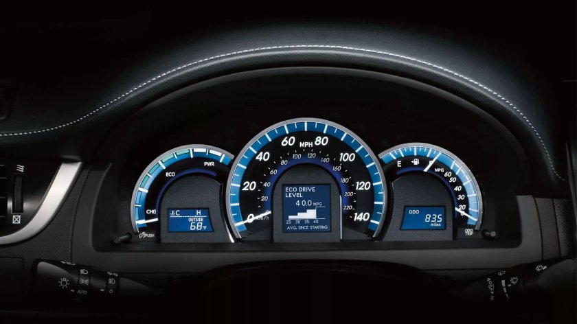 Приборная панель Тойота Камри 50