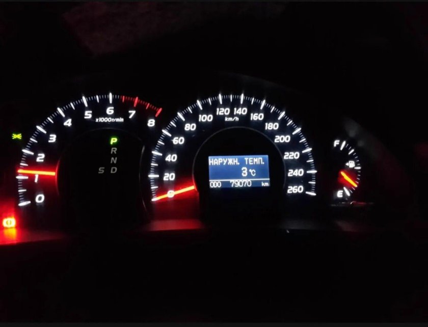 Панель приборов Камри 40 2.4