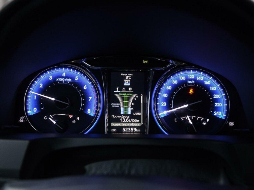 Панель приборов Тойота Камри 50