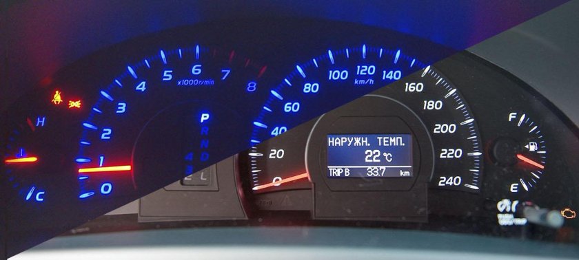 Панель приборов Камри 40 2.4