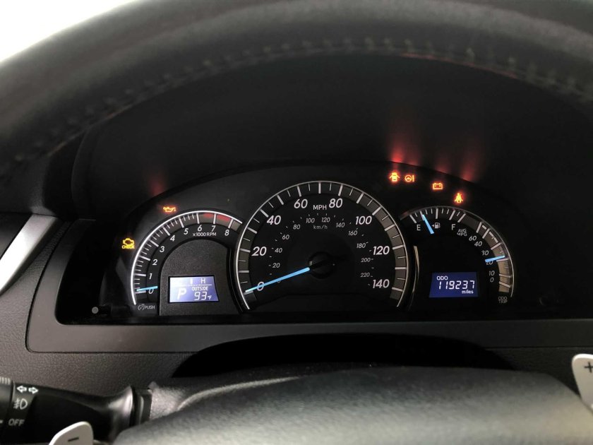 Приборная панель Тойота Камри 50