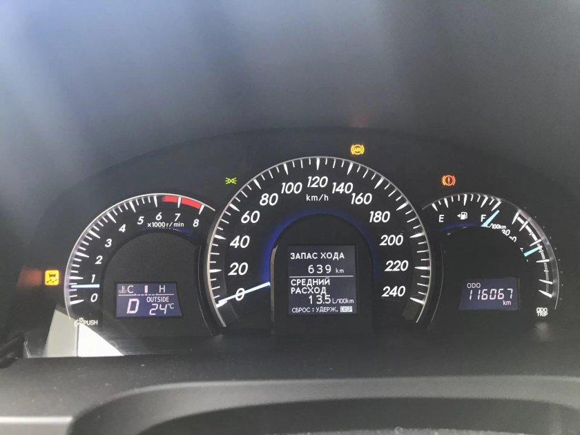 Спидометр Тойота Камри 2.5