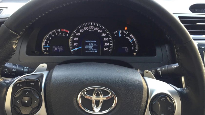 Панель приборов Тойота Камри 50
