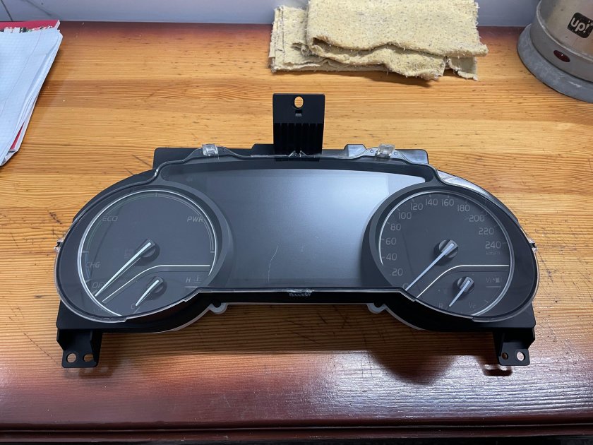 Панель приборов тойота