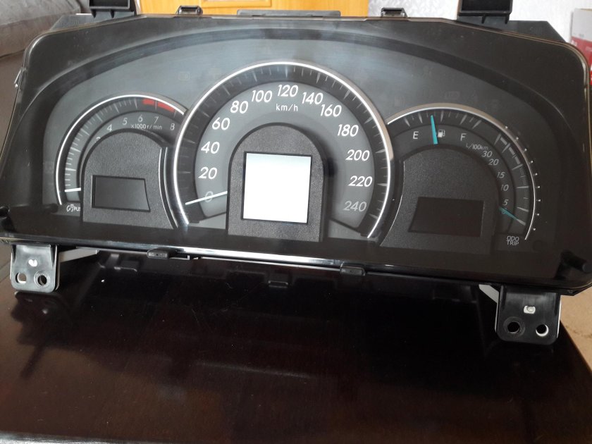 Camry v50 приборная панель