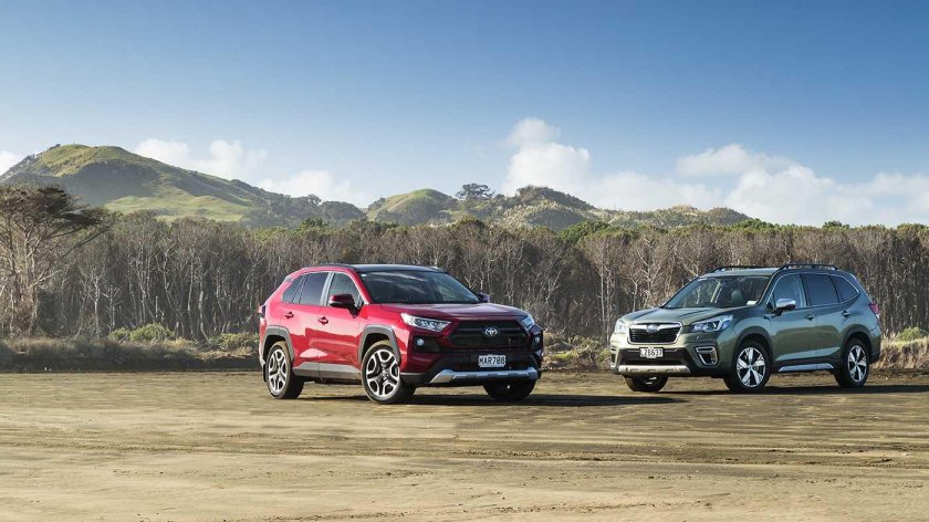 Субару Форестер и рав 4