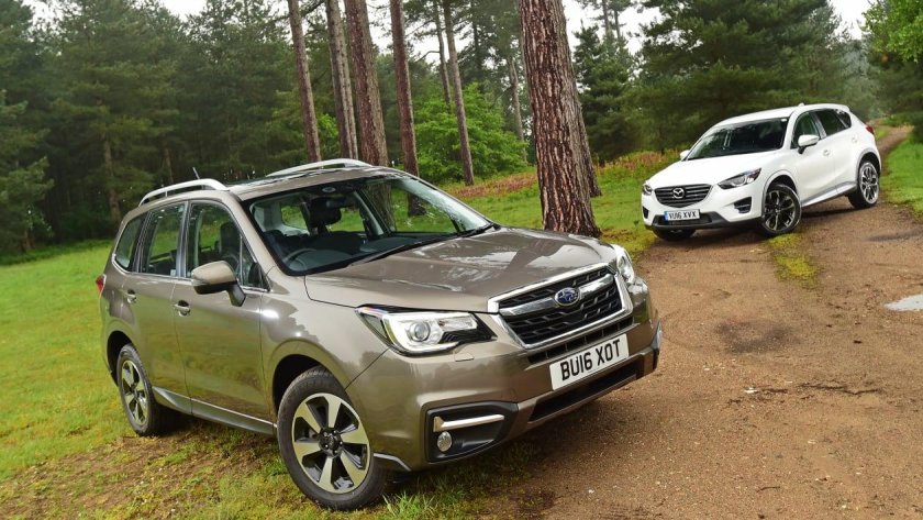 Subaru Forester или Mazda cx5