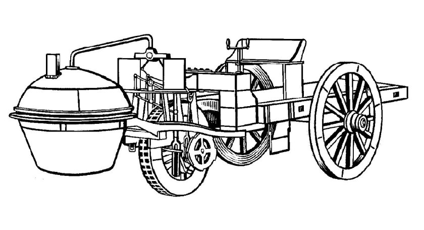 Паровая телега Кюньо 1769