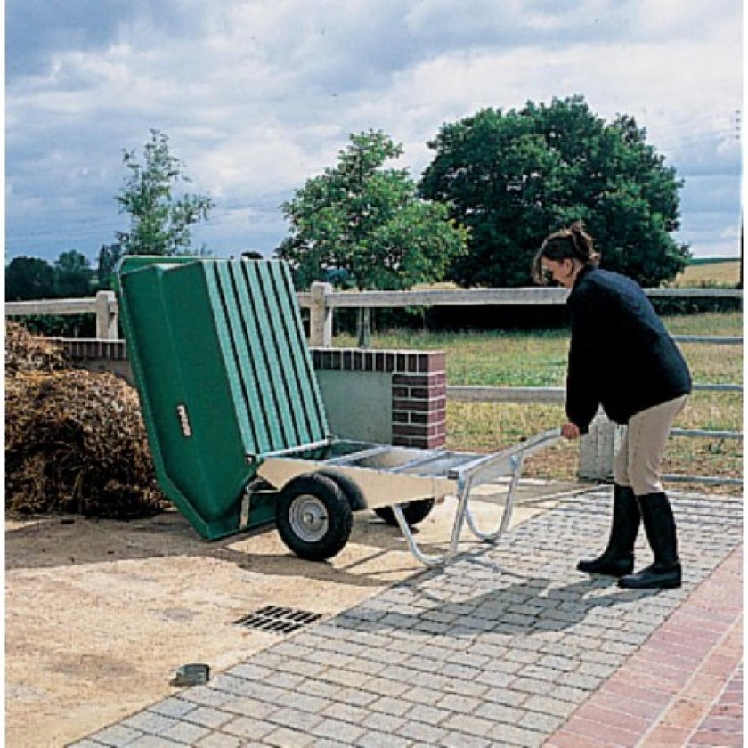 Тачка для уборки навоза 250 кг/400л