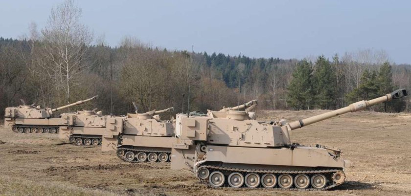 155 Мм СГ м109а6 Паладин