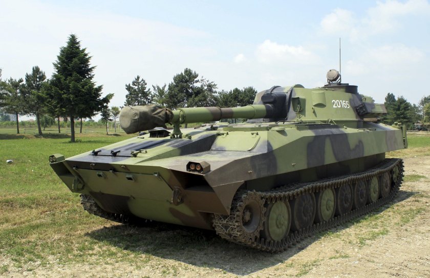 Самоходная гаубица 2с1 гвоздика