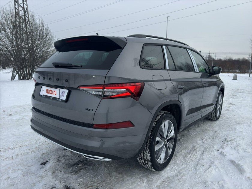 Skoda kodiaq 2016 — 2022 i серый