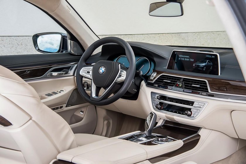 Bmw 7 series салон