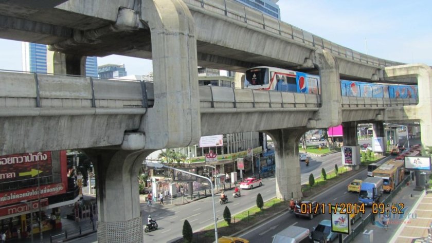 Надземное метро Бангкок