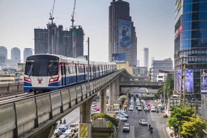 Надземное метро Бангкок